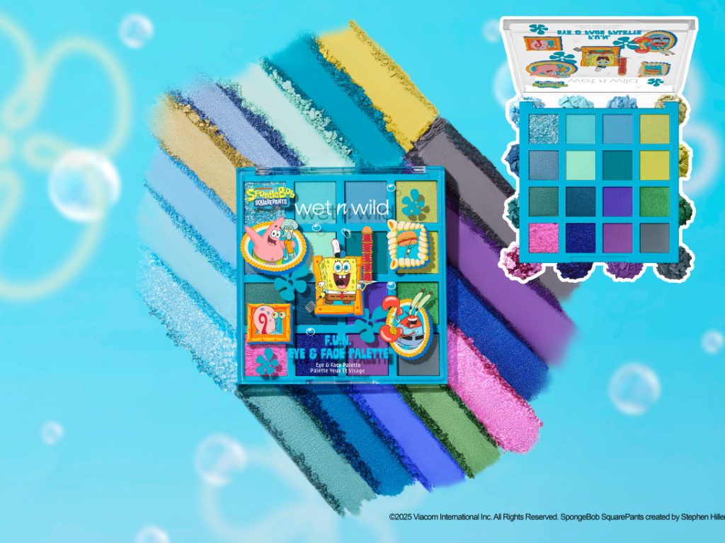 SPONGEBOB EYE & FACE PALETTE — F.U.N