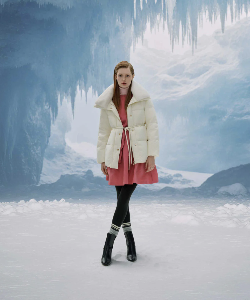 Detachable Fur Collar Down Jacket