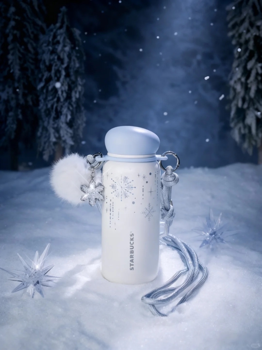 不锈钢杯配毛绒挂饰 420ml｜约 RM158