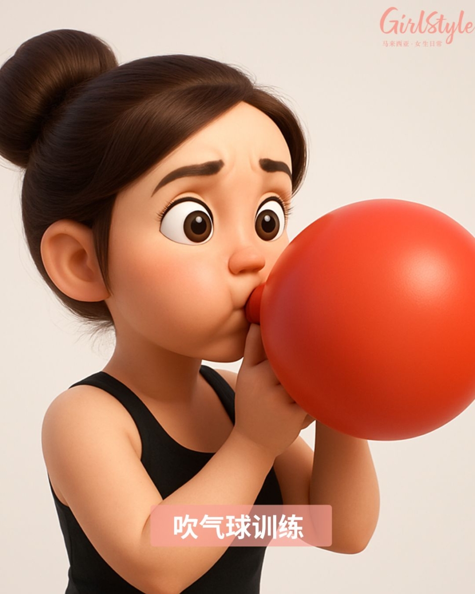 吹气球训练
