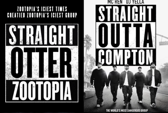 《Zootopia》恶搞海报