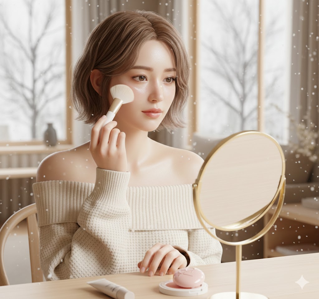 5. C 字高光：脸型变短＋气色变亮的关键