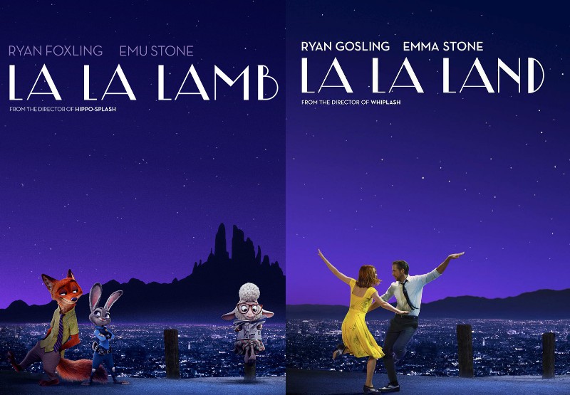 《Zootopia》恶搞海报