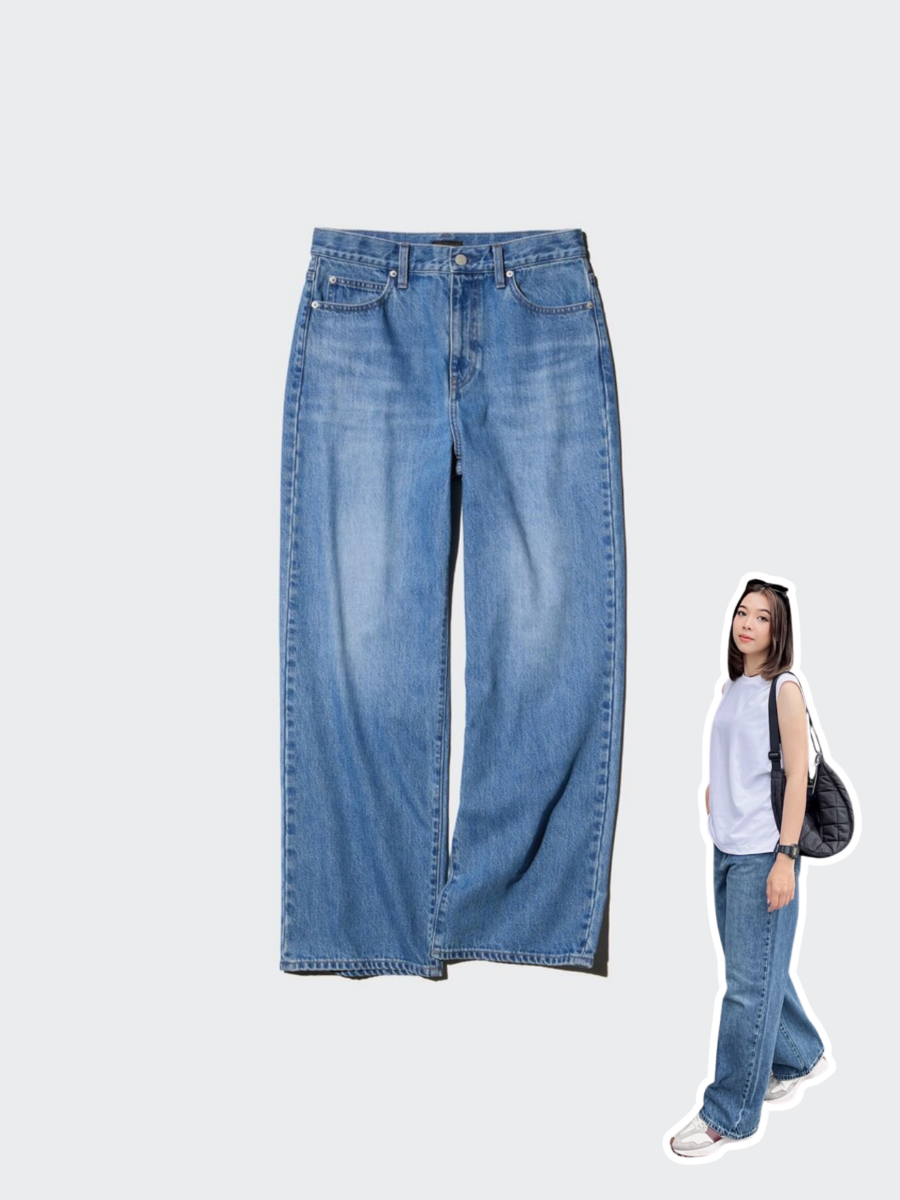 Uniqlo 必买神裤：Wide Straight Jeans (宽版直筒牛仔裤)