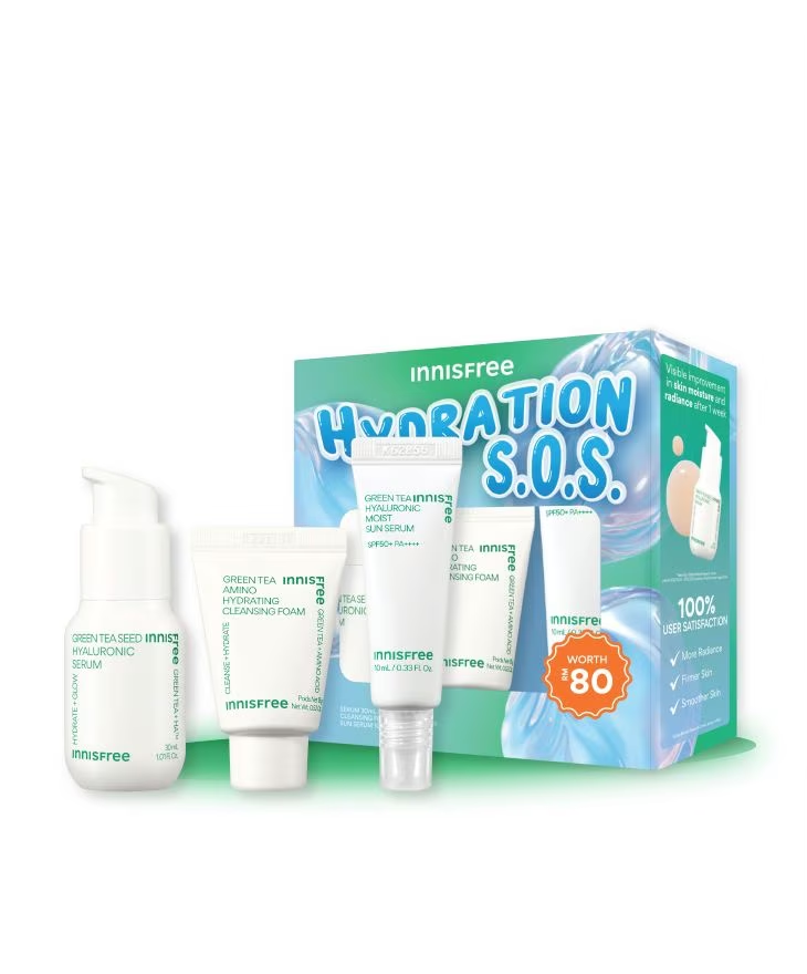 INNISFREE Green Tea Hydration Routine Set 