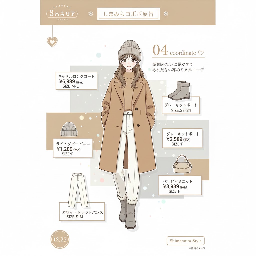 四、 雪国的暖调：柔和极简的韩系女主