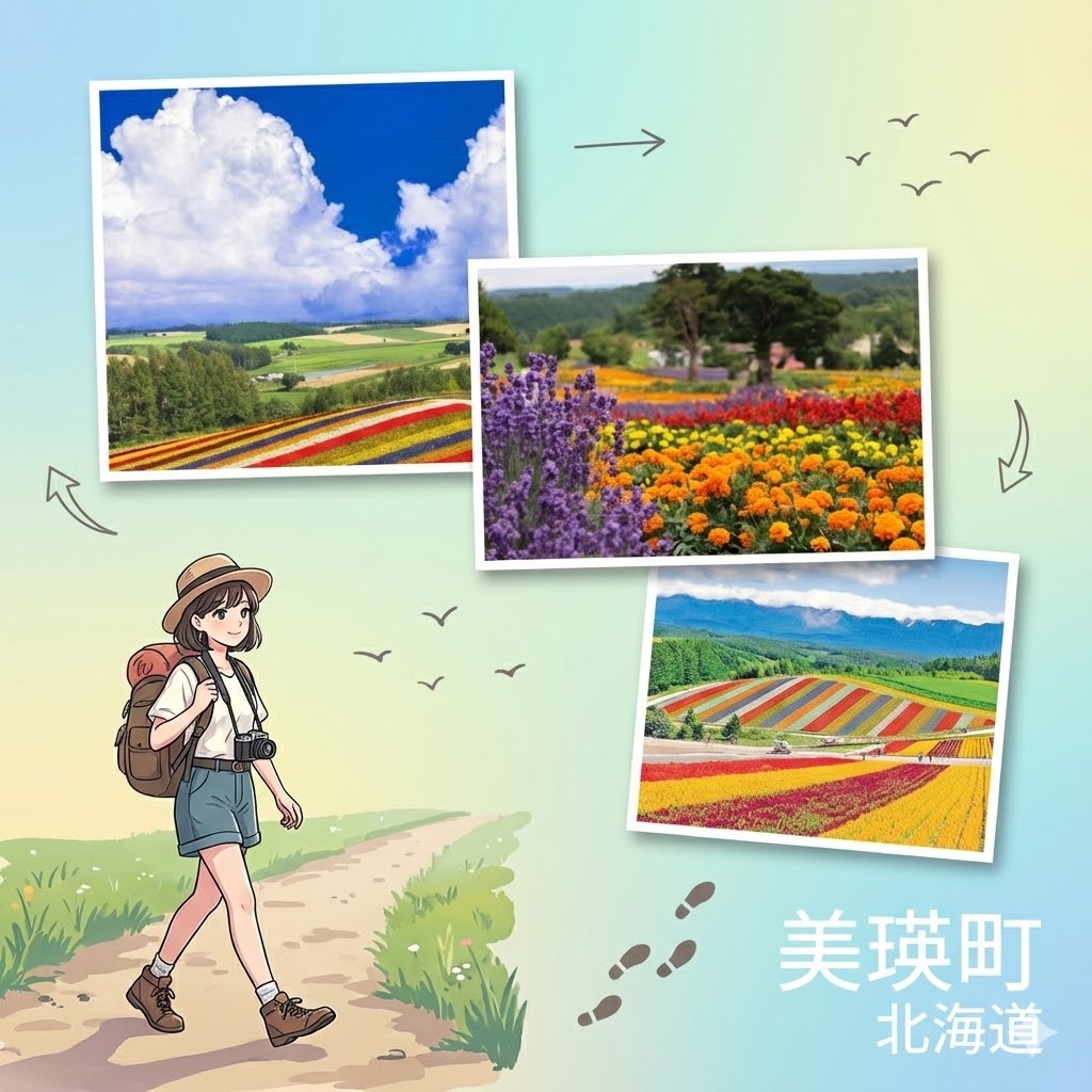 2.日本最北端的岛屿——北海道的美瑛町