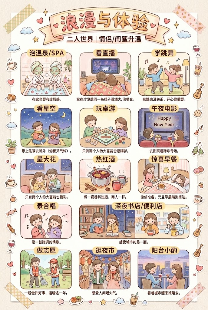 🥂 浪漫与体验