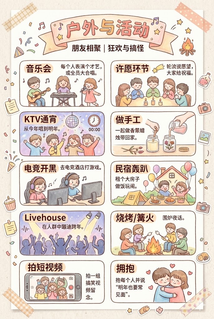 🎤 户外与活动