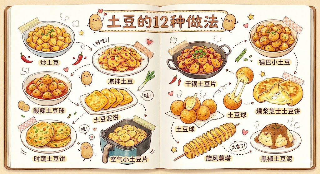 解锁12种“土豆”的神仙做法