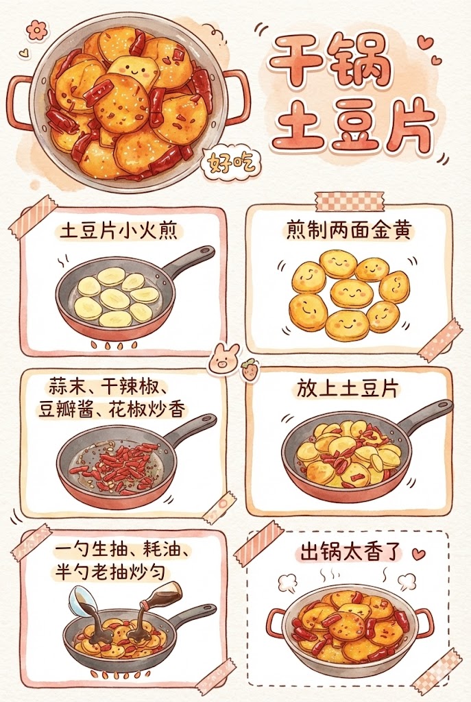8.米饭杀手！干锅土豆片
