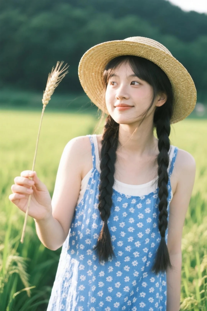 草编元素的帽子与包袋