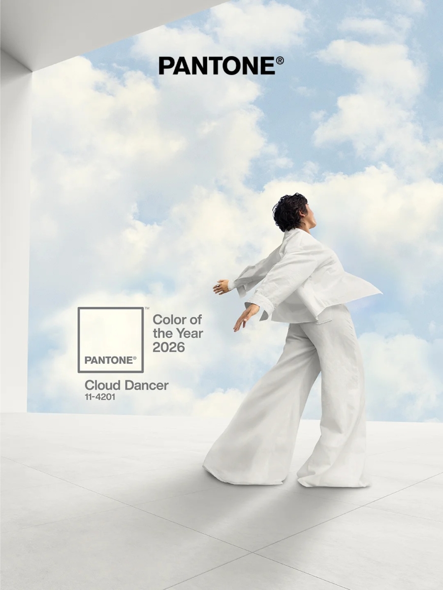 PANTONE 2026 年度代表色 Cloud Dancer 云舞白 
