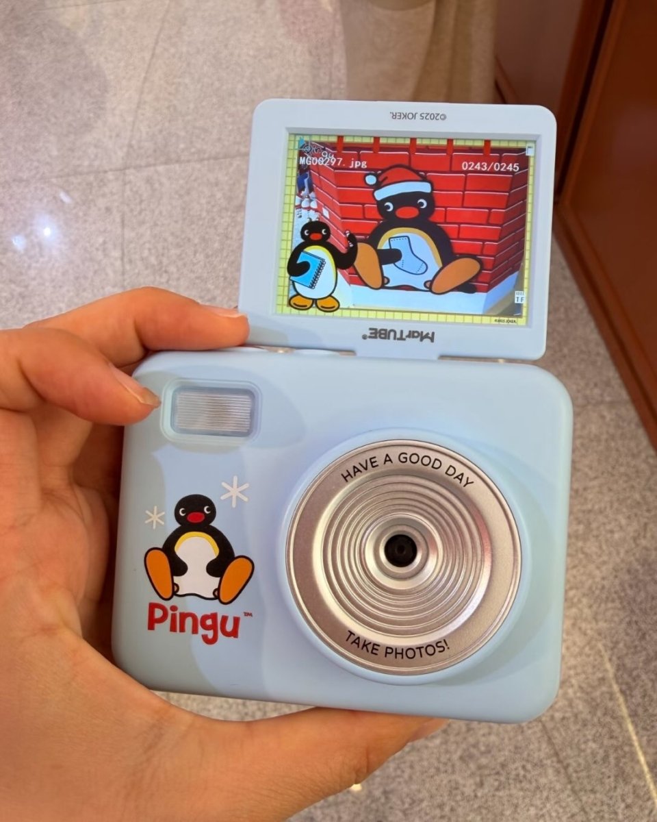 Pingu 也有翻转CCD相机了？专属相框+蓝牙秒传功能