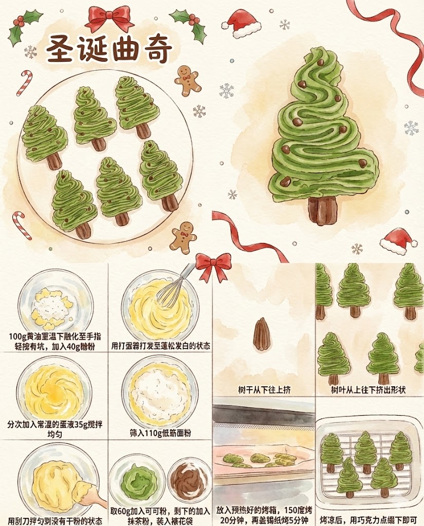 一、 圣诞曲奇