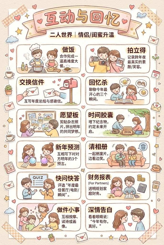👩‍❤️‍👨 互动与回忆