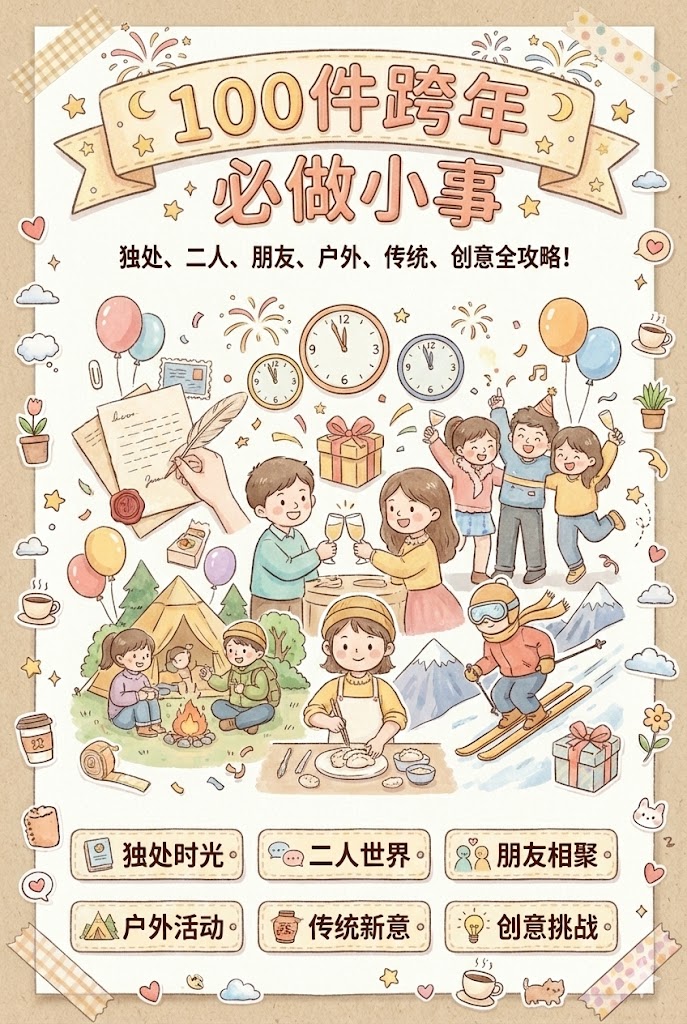 100件跨年可以做的小事