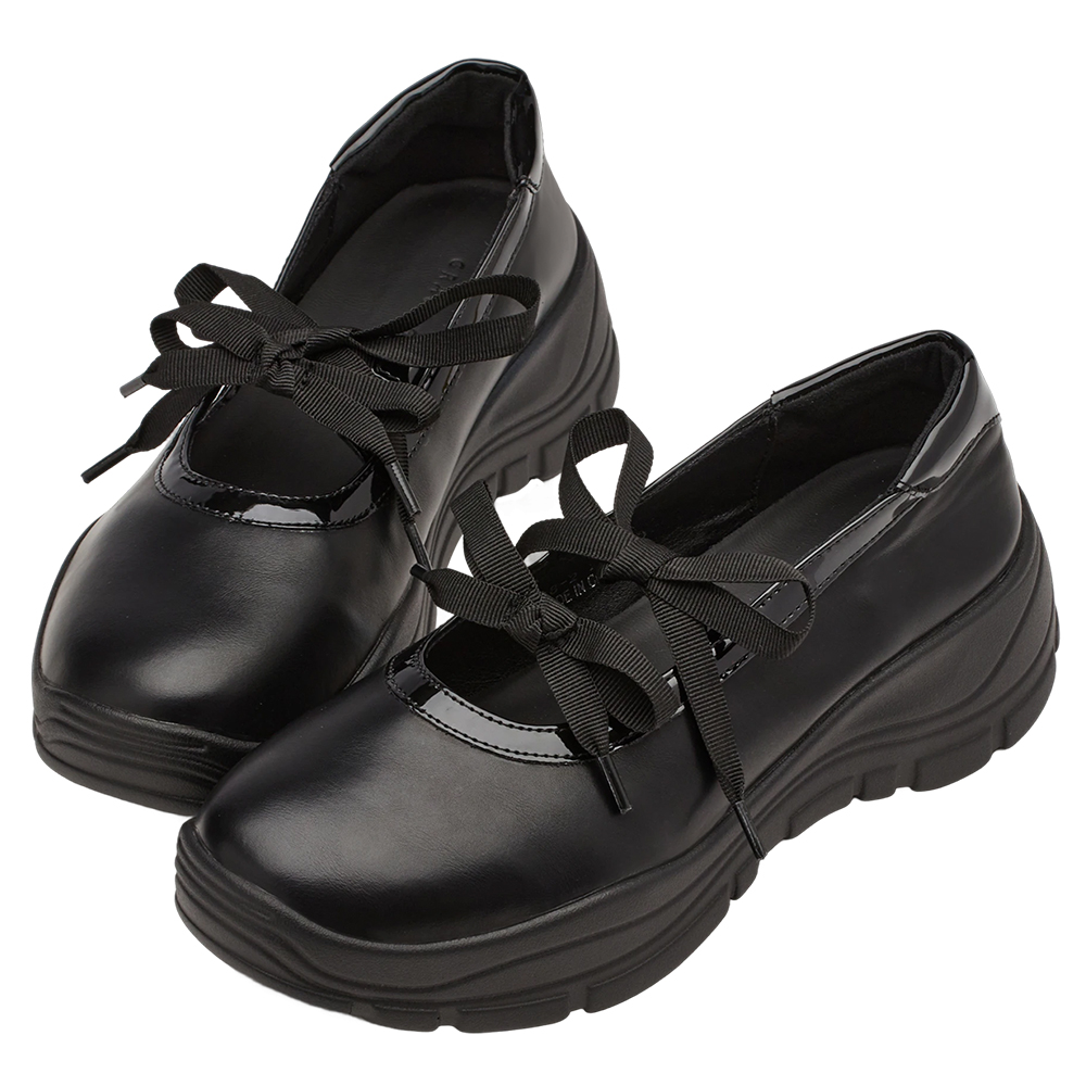 Grace Gift 联名款厚底玛丽珍鞋