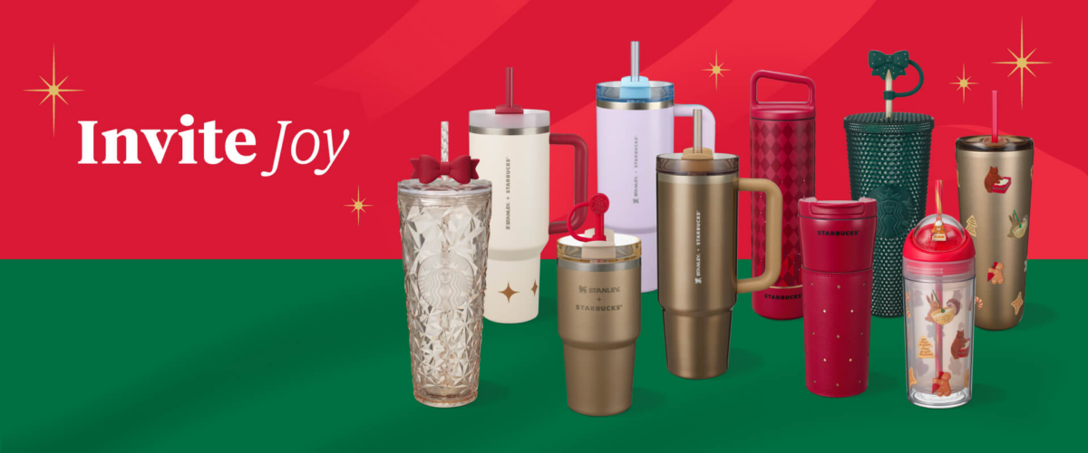Starbucks Invite Joy 随行杯限定系列