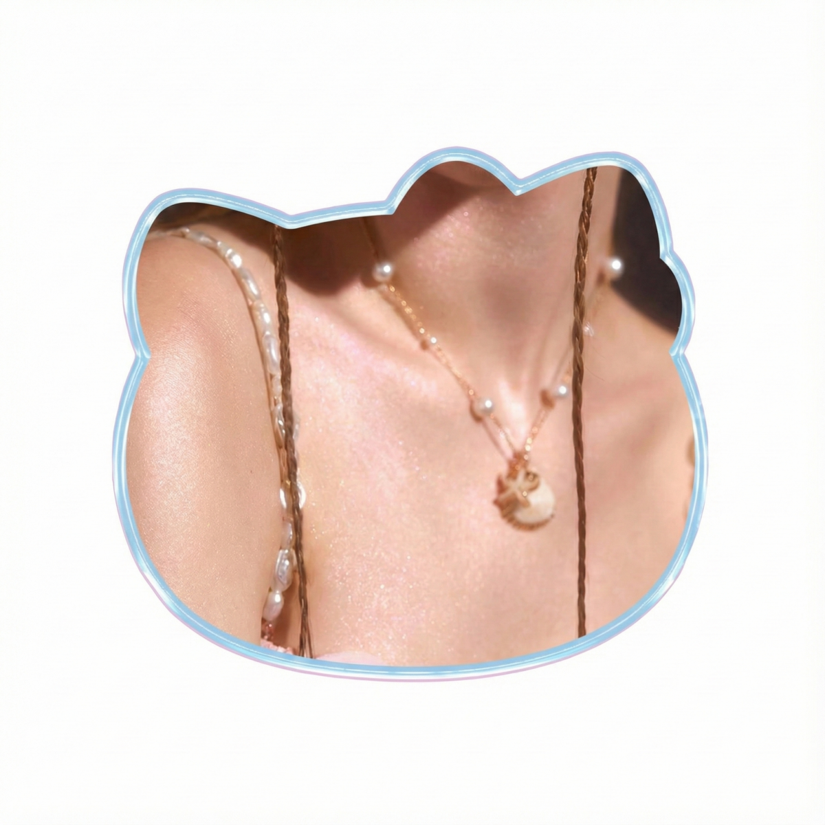 可喷在发尾、背部自带聚光灯效果