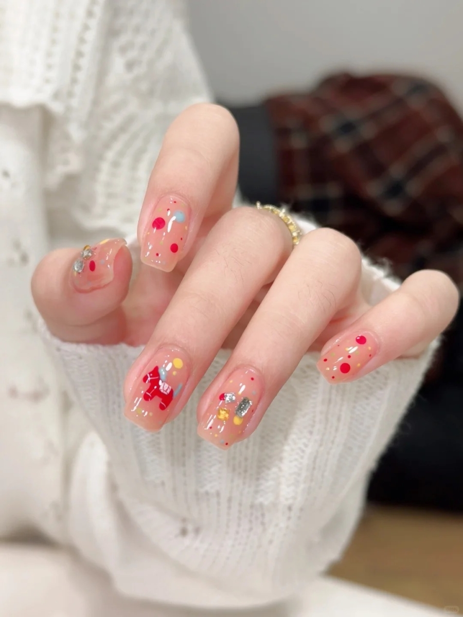 极简风缤纷瑞典马