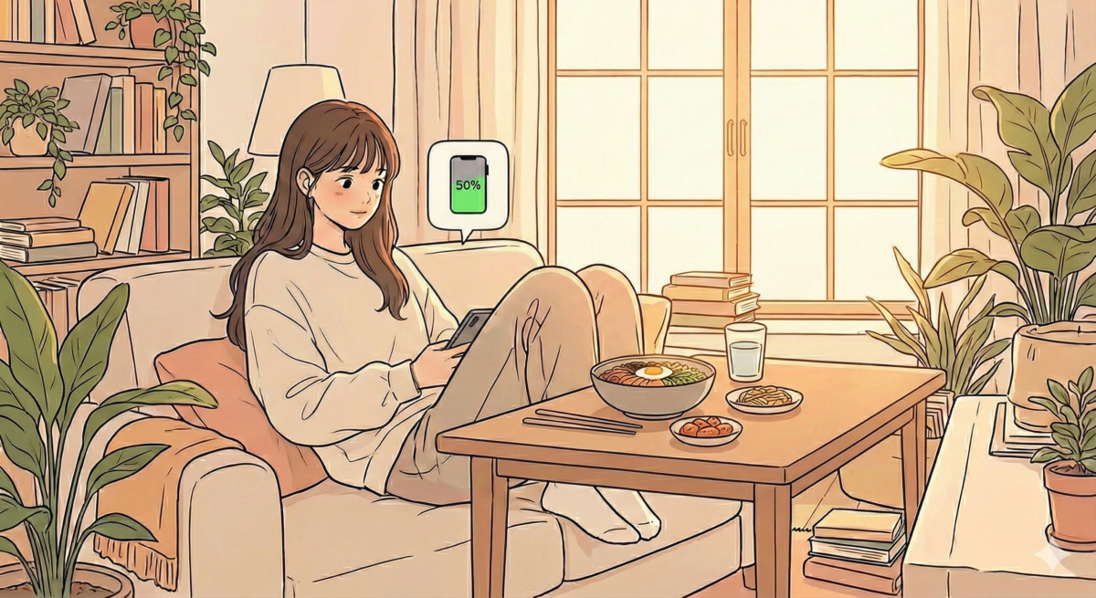 B. 50%～80% 就充电的“深思熟虑型”