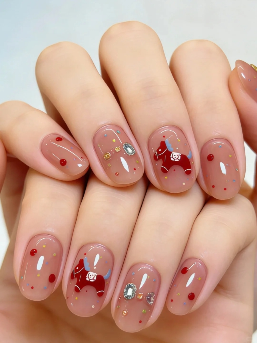 趣味波点瑞典达拉马