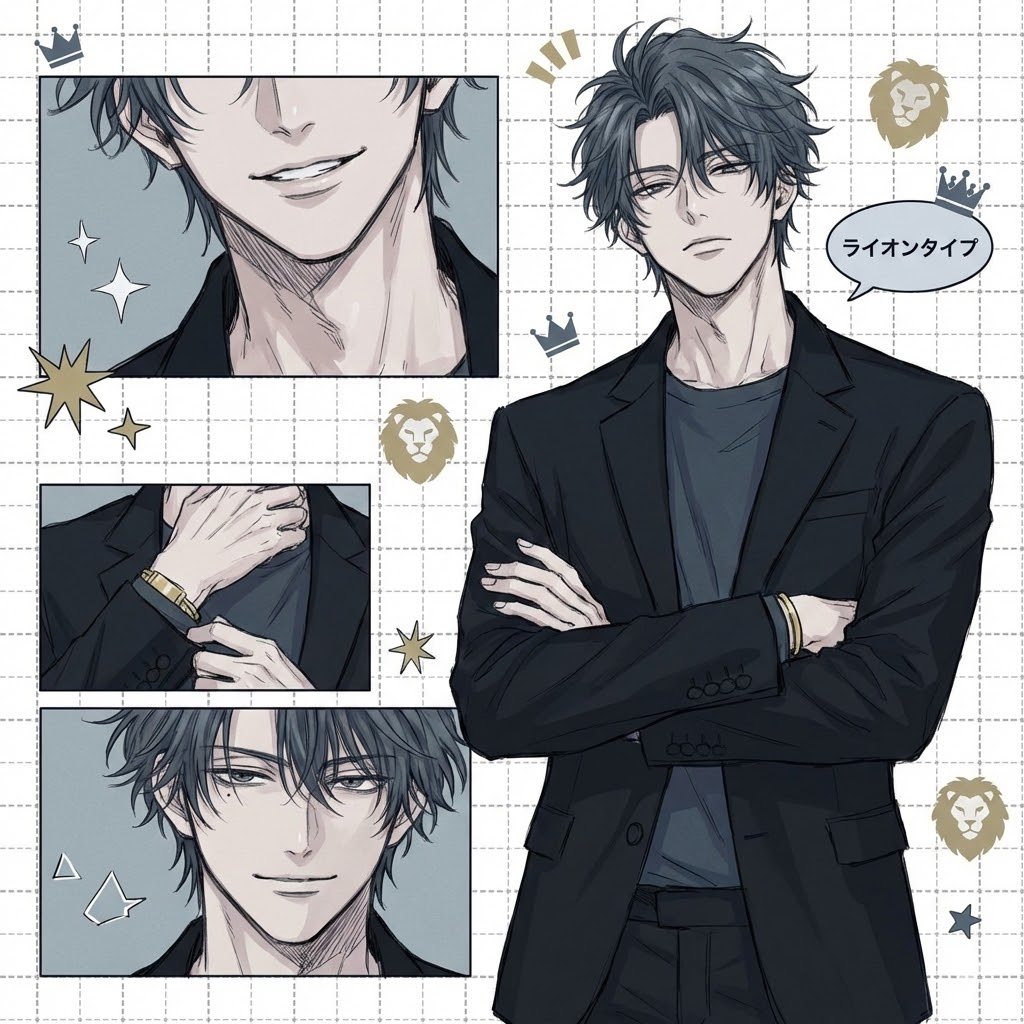 2. 狮子系男友：霸道总裁的温柔陷阱