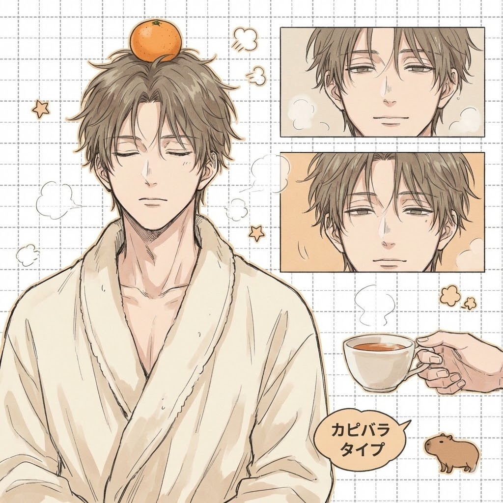 16. 水豚系男友：情绪稳定的“卡皮巴拉”