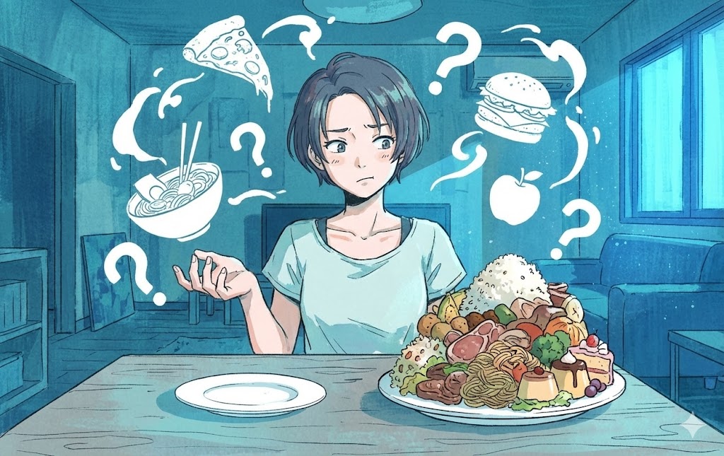 13. 食欲紊乱：饿和饱都很突然