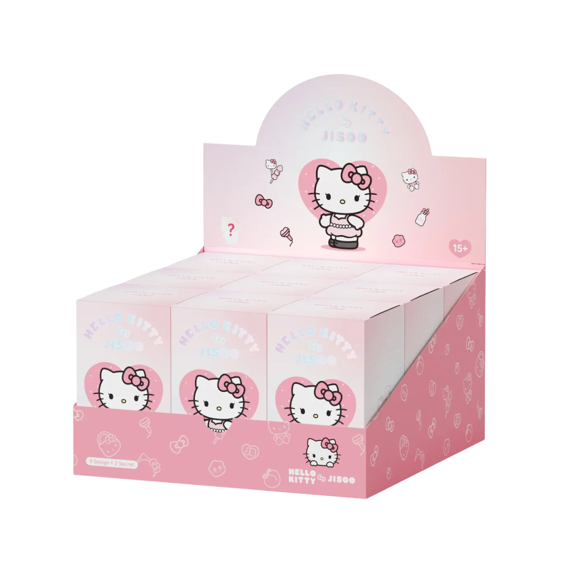 [HELLO KITTY x JISOO] 毛绒公仔钥匙圈盲盒