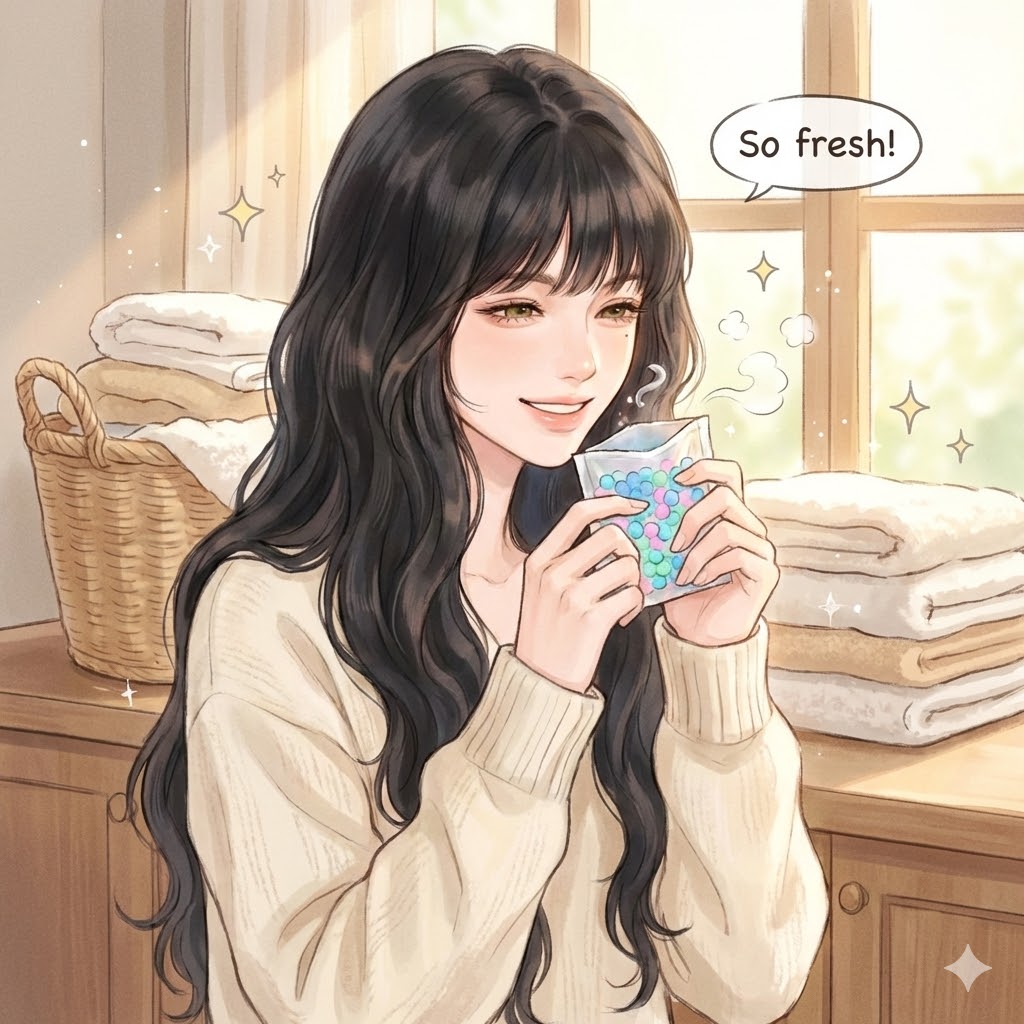 3. 留香珠是神！让衣物自带烘干暖香