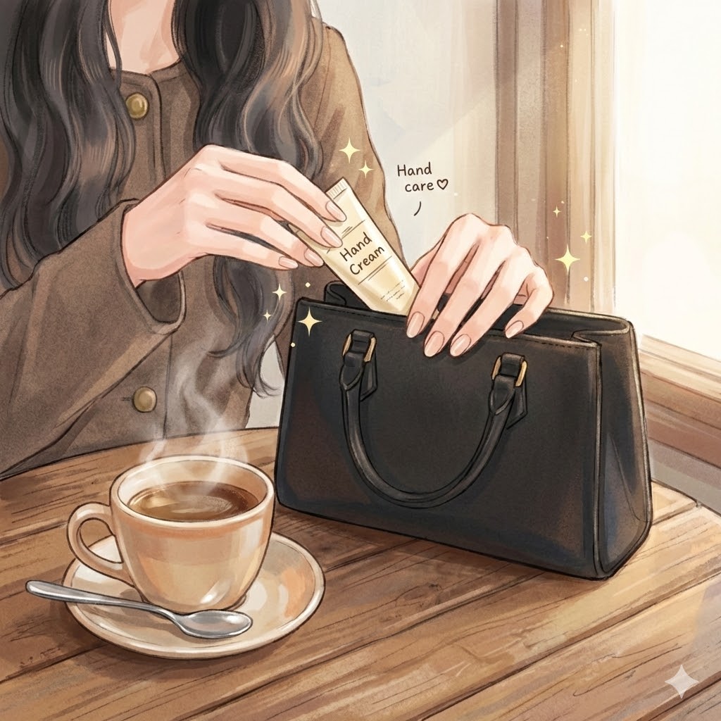 5. 护手霜随身带，牵手触感满分！