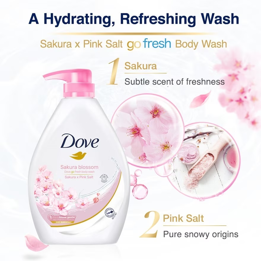 DOVE Sakura Blossom Body Wash