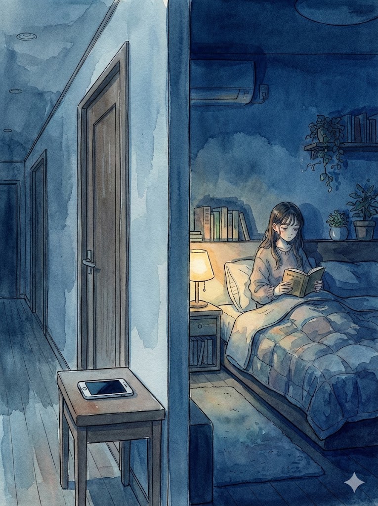 八、 营造“睡眠结界”，晚上10点后告别手机