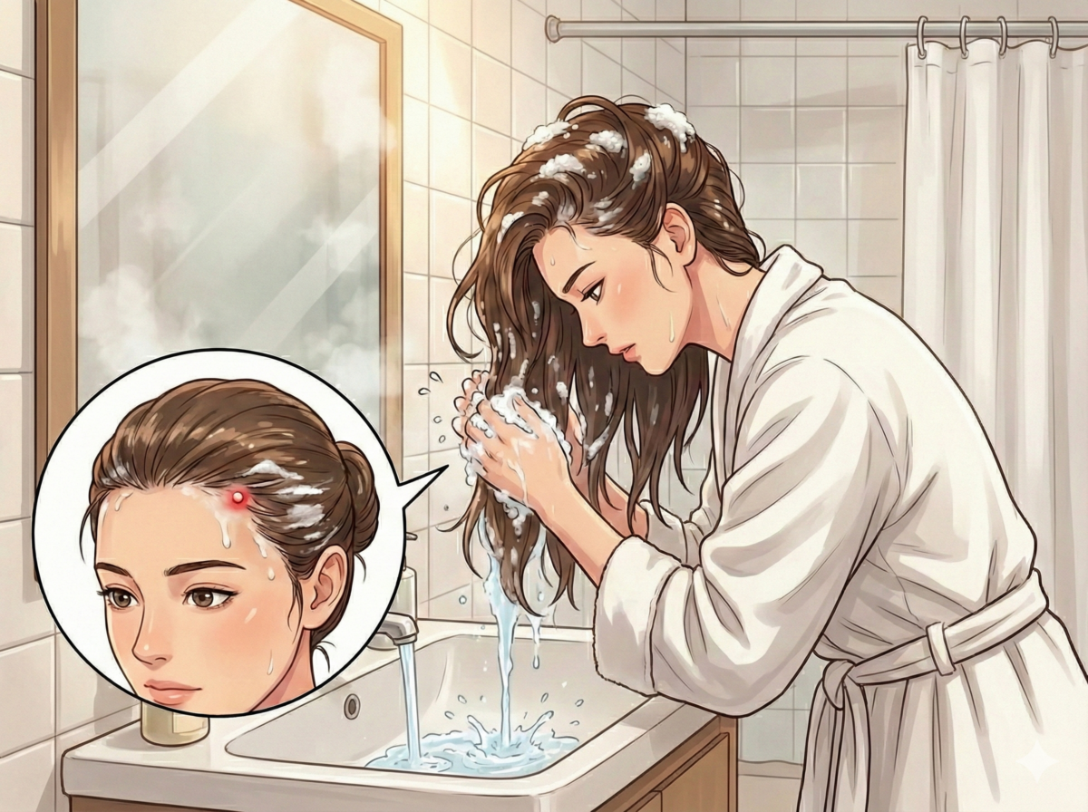 07. 发际线和鬓角的“残留物”