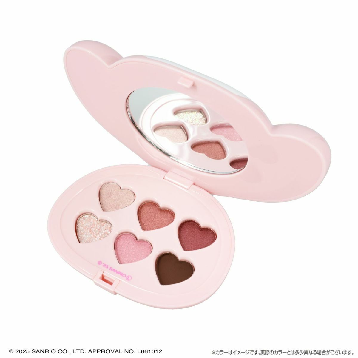 萌翻天的立体大头造型，自带补妆镜