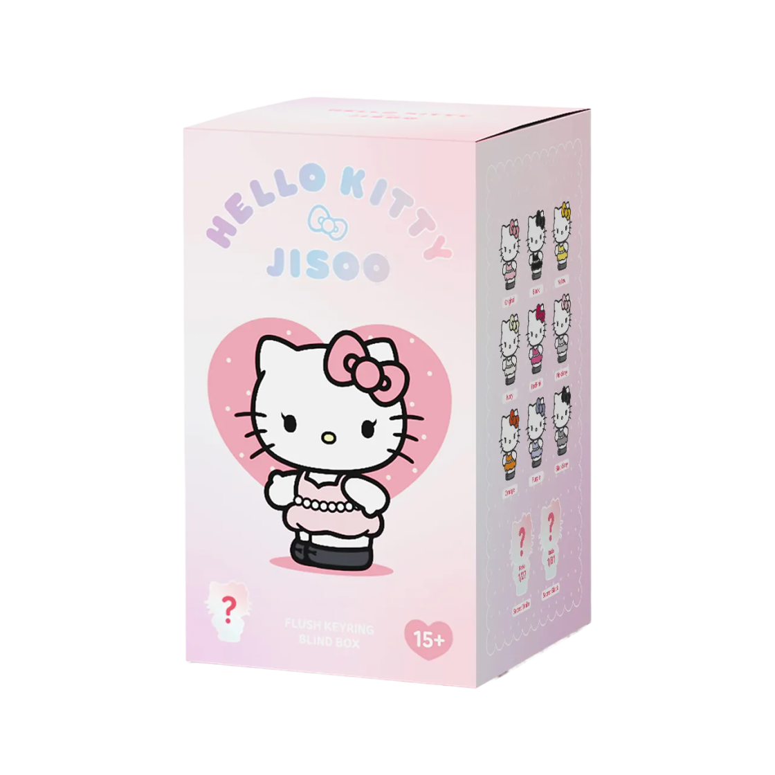 [HELLO KITTY x JISOO] 毛绒公仔钥匙圈盲盒