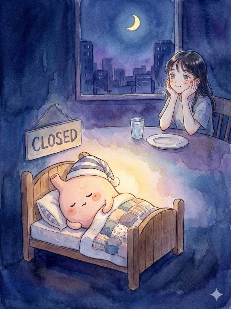 七、 善待消化系统，睡前三小时让胃下班