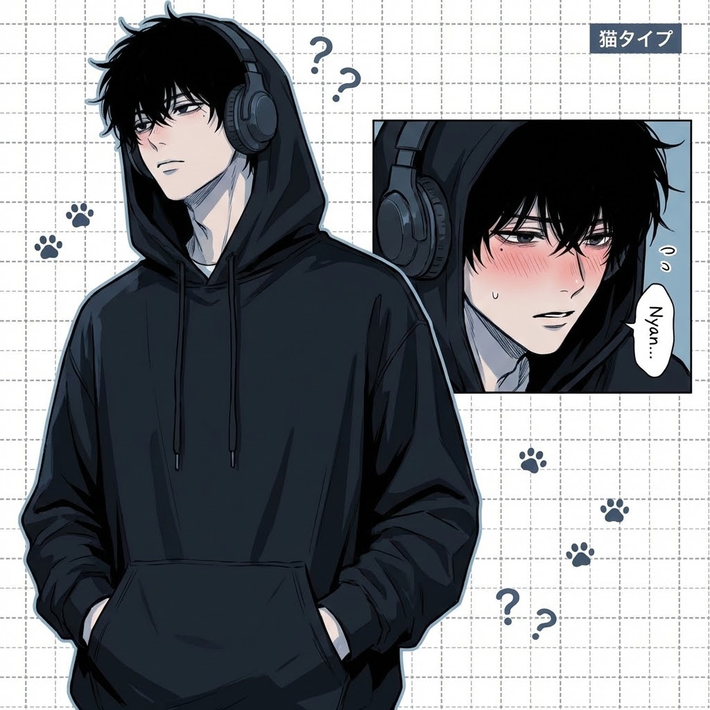 3. 猫咪系男友：傲娇高冷的嘴硬王者