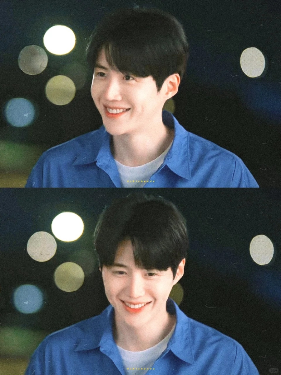 金宣虎完美的酒窝是来自家族的强大遗传