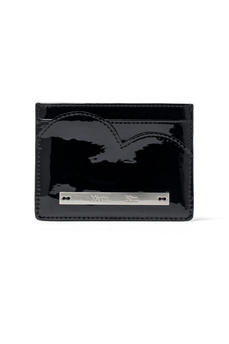 Matin Kim Heart Wave Enamel Card Wallet