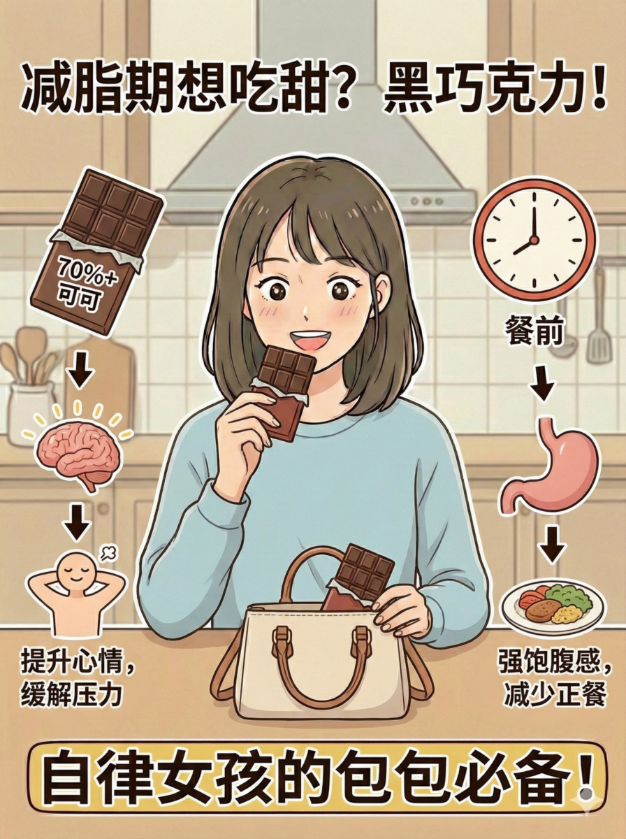 治愈系黑巧！它是抗氧化与控制食欲的高手