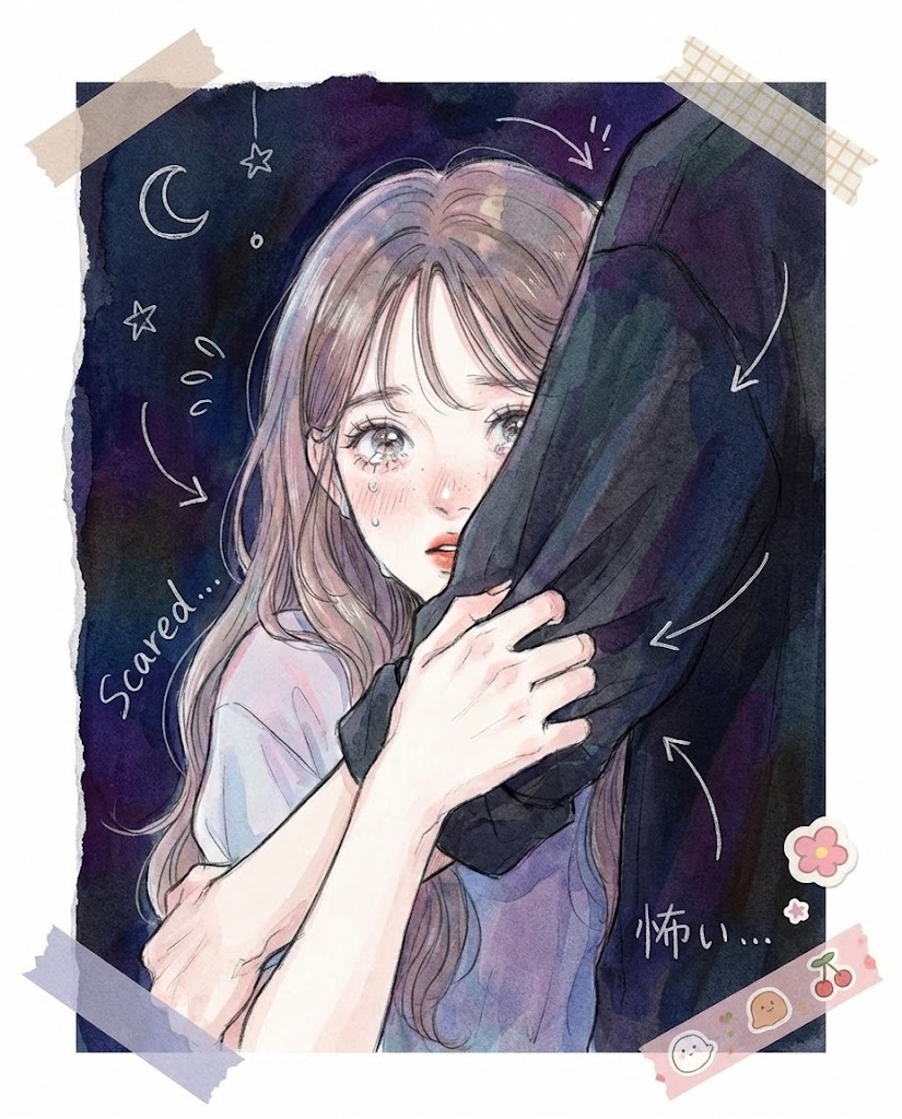 6. 🌙 怕黑时的依赖：你是我的光