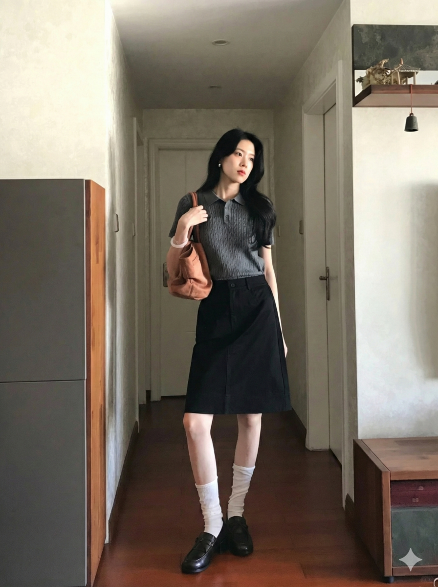 Look 4：极致简约的极简主义逻辑