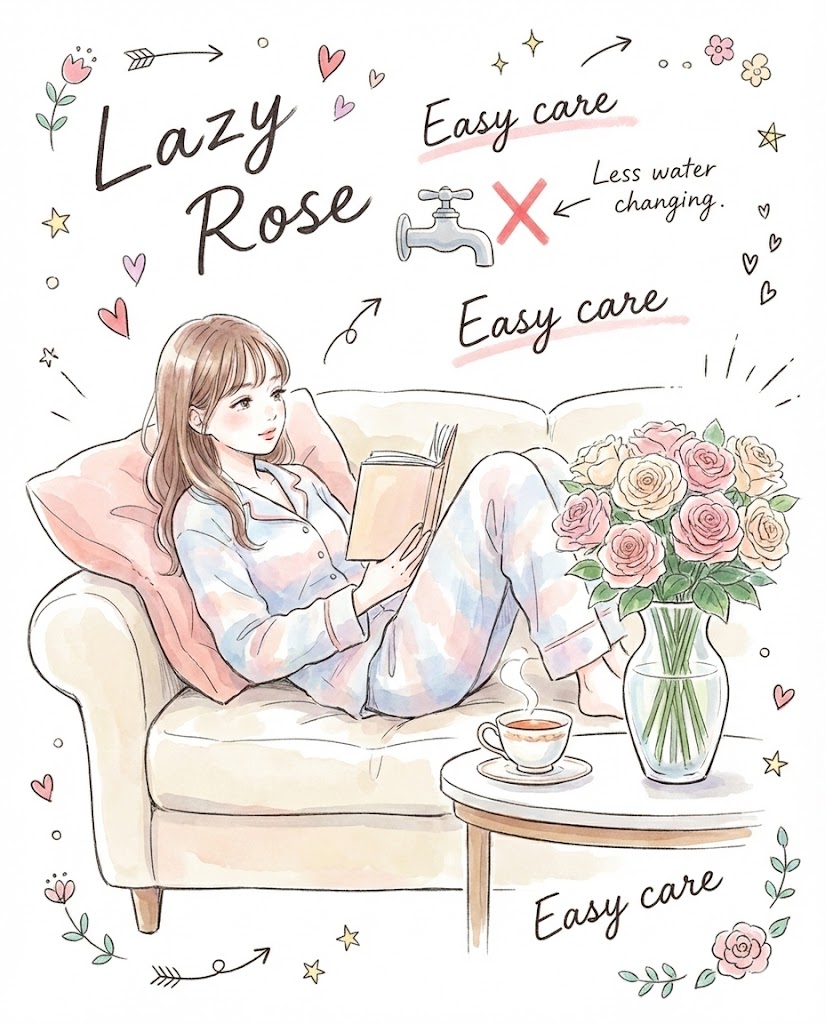 1. 🌹 玫瑰：一水到底的“省心宝”