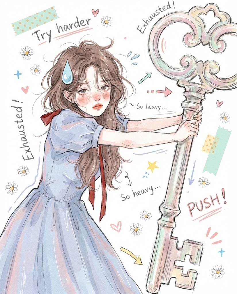 9. 蛮干系女孩：把「努力」当万能钥匙