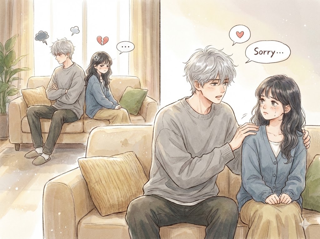 2. 拒绝沉默杀手：矛盾不过夜，严禁冷暴力