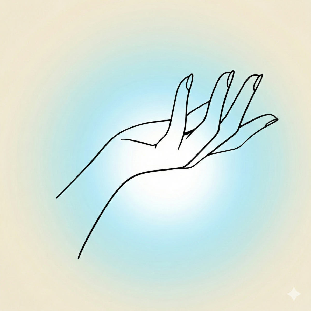 沉静蓝光：心平气和的真实自我