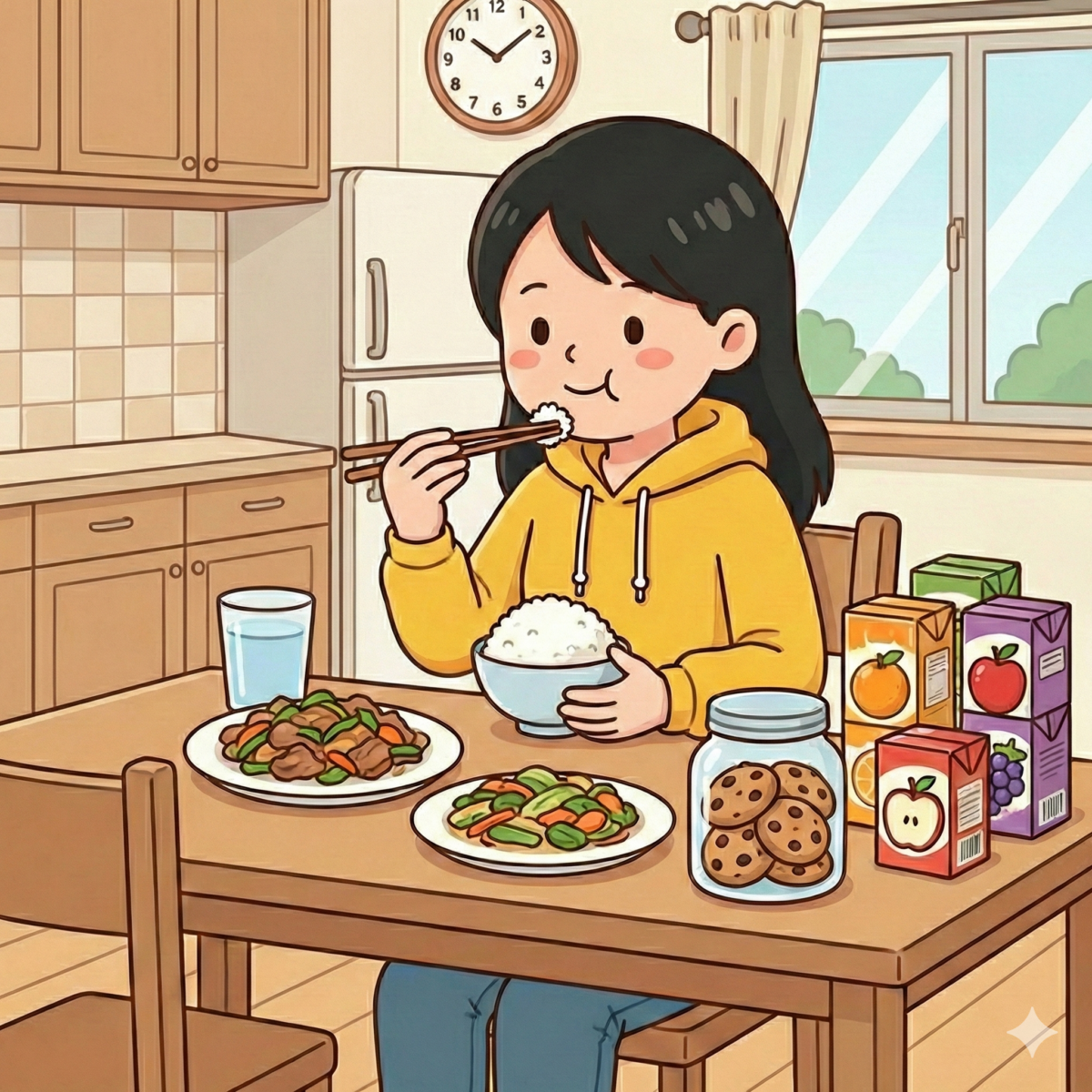 警惕白饭、饼干、油条等精制淀粉